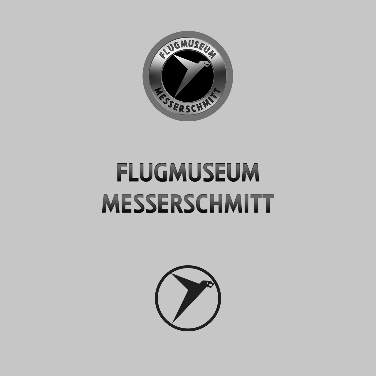 Nexus-Group, Portfolio, Flugmuseum Messerschmitt, Corporate Design, Elemente, Signet, Wortmarke, Logo,